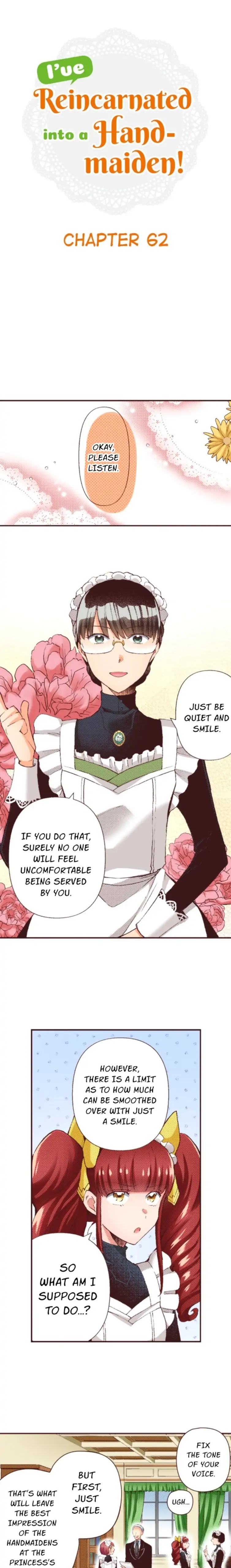 I was Reincarnated, and now I'm a maid! Chapter 62 1